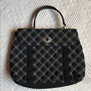 Black Quilted Handbag